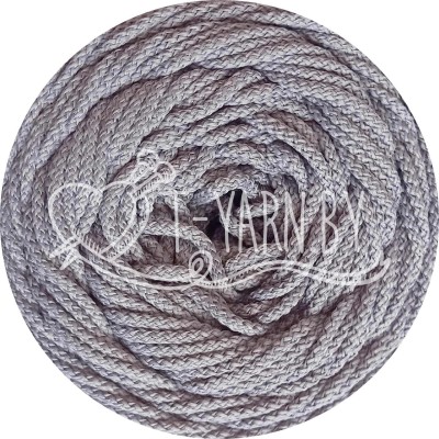 Полиэфирный шнур с сердечником, цвет Титан, 3мм, 200м, моток